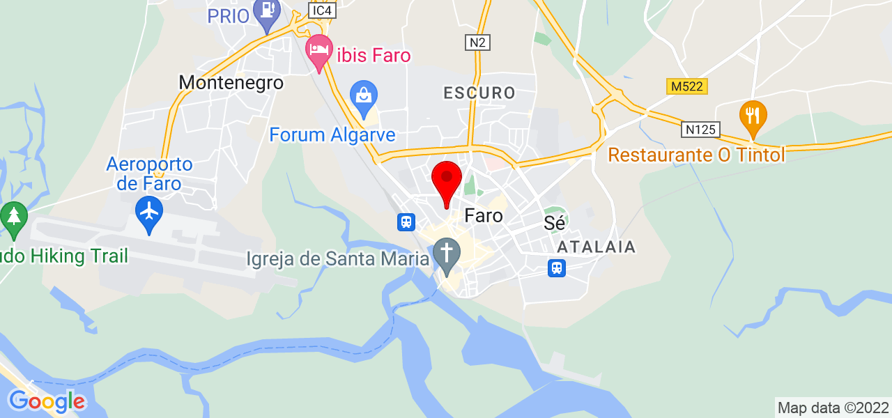 RM Telegesso & remodelação - Faro - Faro - Mapa
