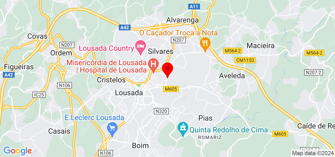 Robert - Porto - Lousada - Mapa