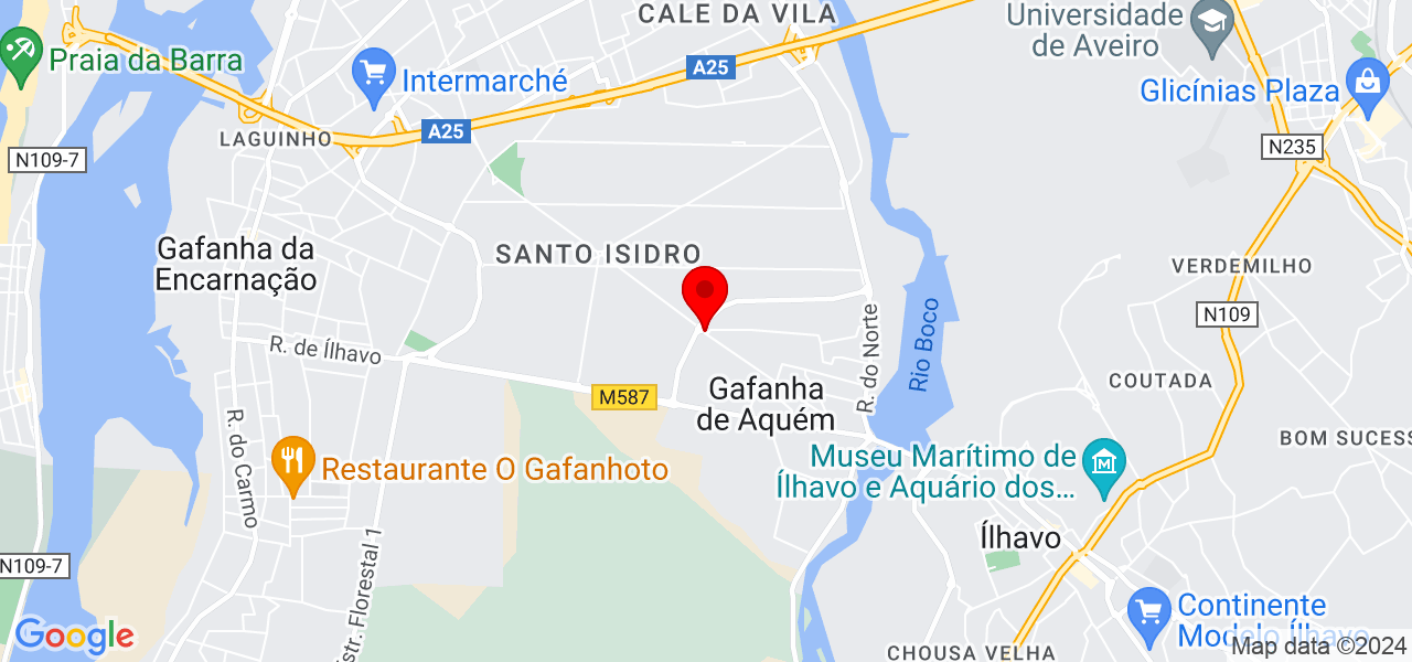 Marlene Matos - ROK : Roots Of Knowledge - Aveiro - Ílhavo - Map
