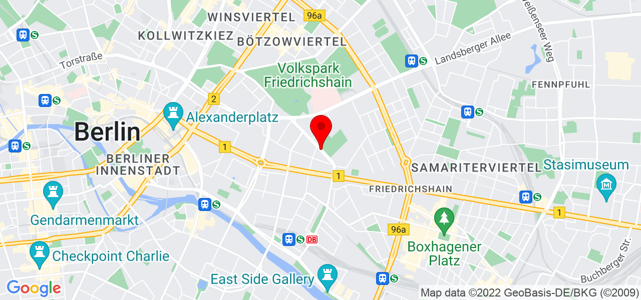 PFT (Perfect Form & Fitnesstraining ) - Berlin - Berlin - Karte