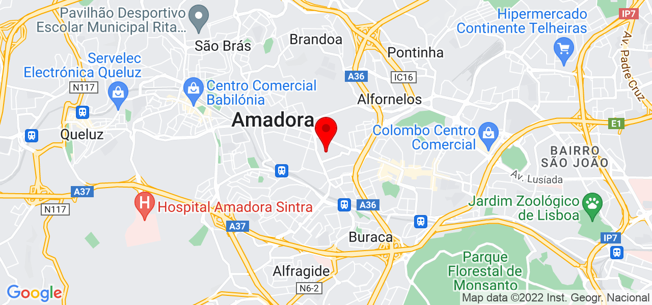 Maria - Lisboa - Amadora - Mapa