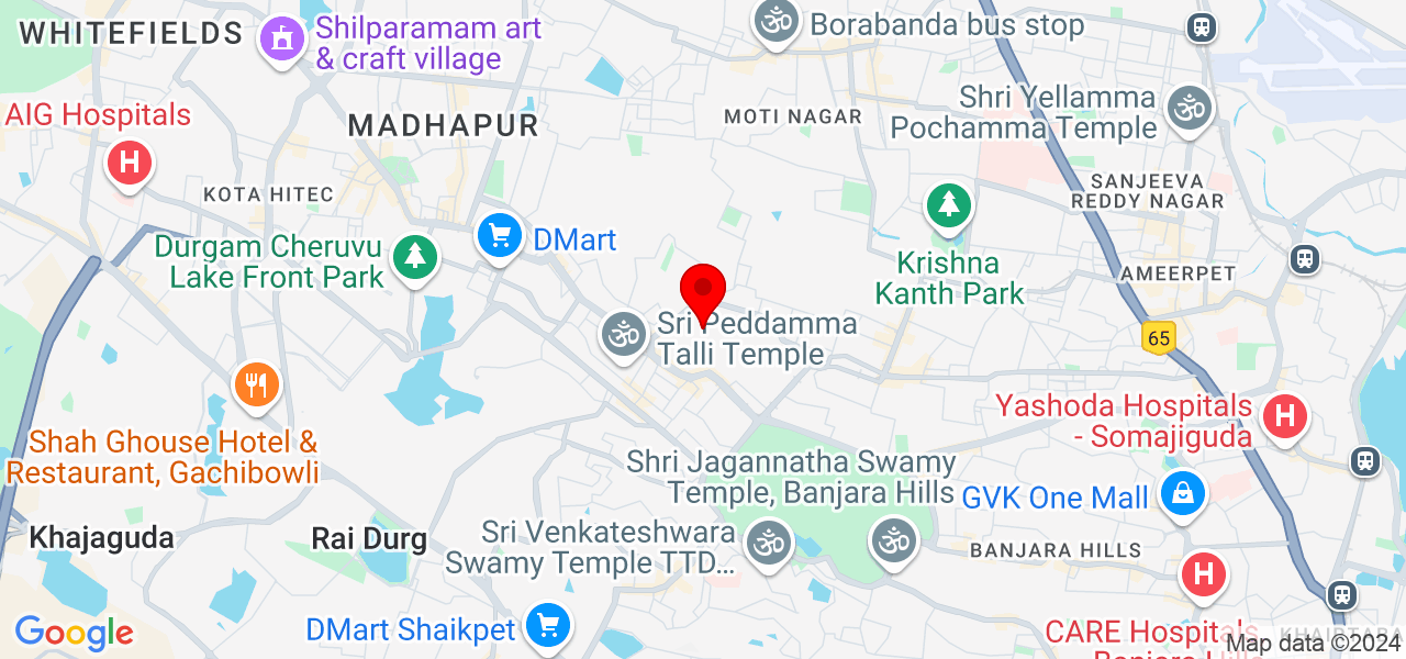 Mohd Rashid - Hyderabad - Shaikpet - Map