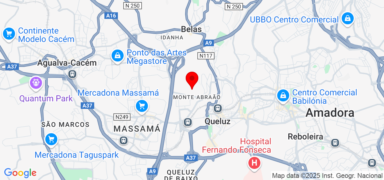 DJ Jamaral - Lisboa - Sintra - Mapa
