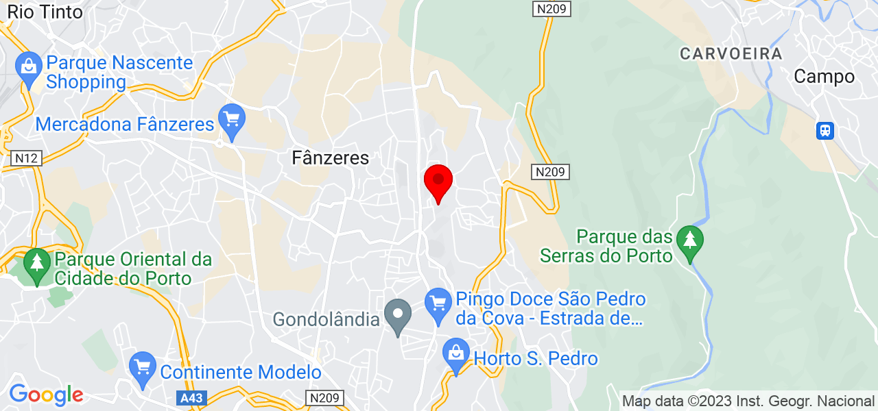 DryFlex Montagens - Porto - Gondomar - Map