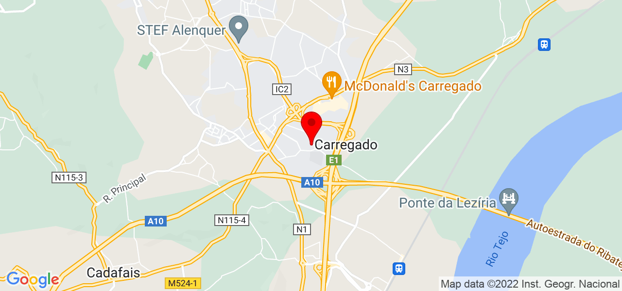 Serviço de limpeza, Repositore Cuidadora de Idosos - Lisboa - Alenquer - Mapa