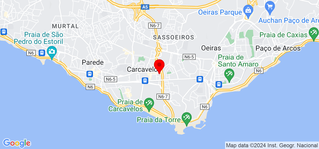 Nuno Fernandes Photography - Lisboa - Cascais - Mapa