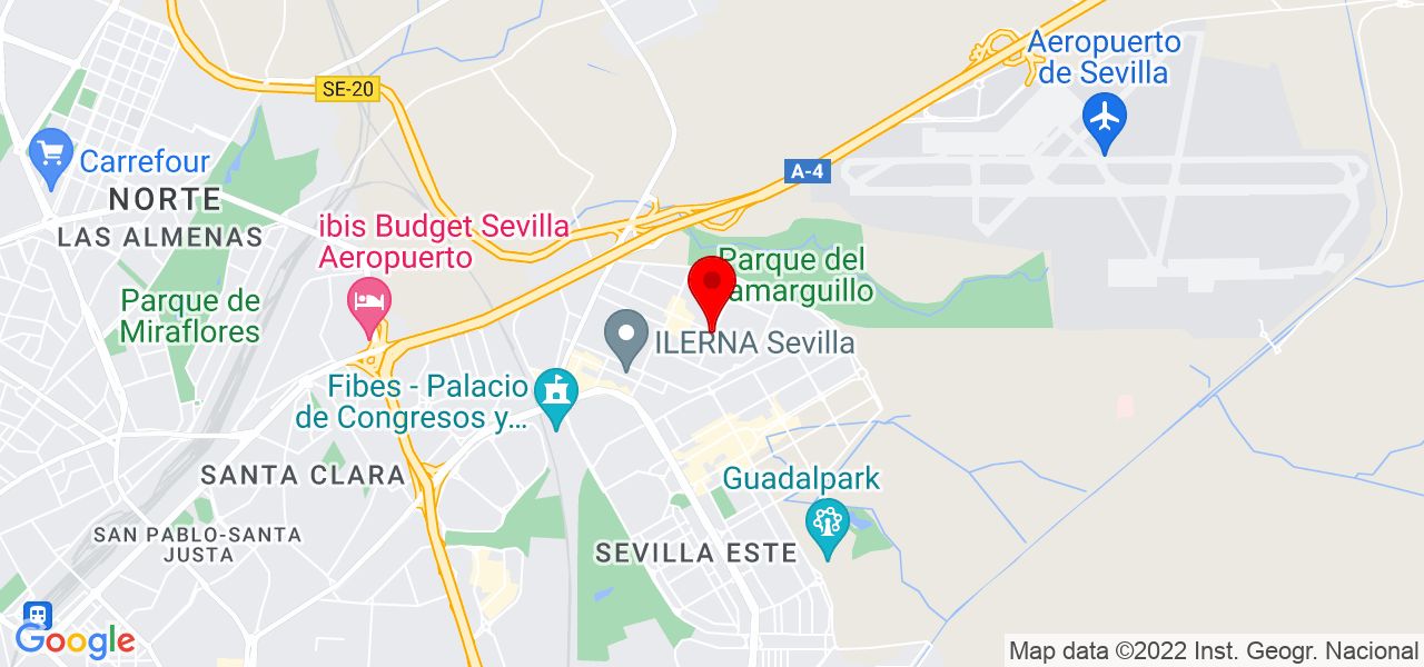 Karla P&eacute;rez - Andalucía - Sevilla - Mapa