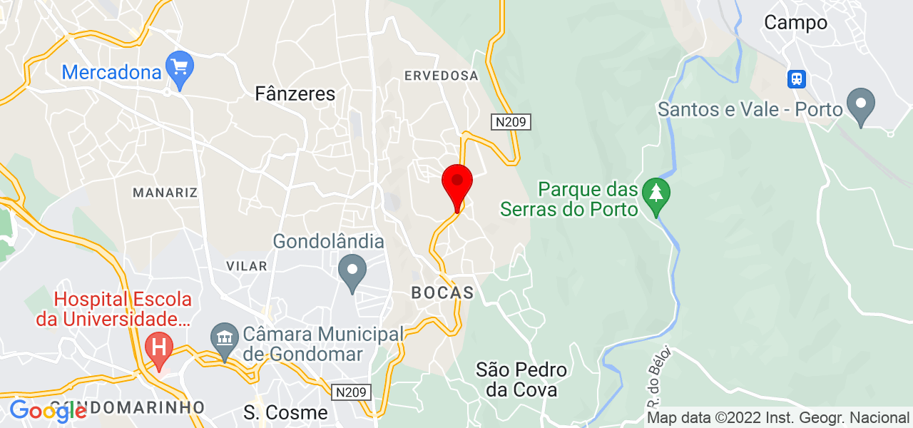 Leonor - Porto - Gondomar - Mapa