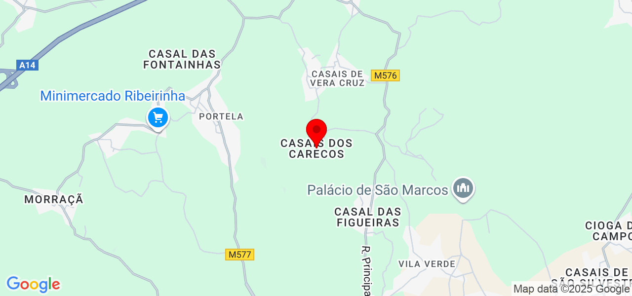 Jo&atilde;o Laranjeiro - Coimbra - Coimbra - Map