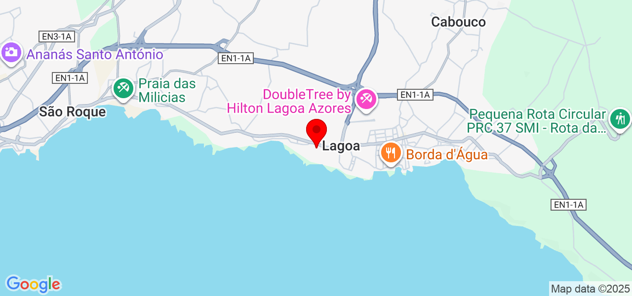 Fernanda Teixeira - Açores - Lagoa - Mapa