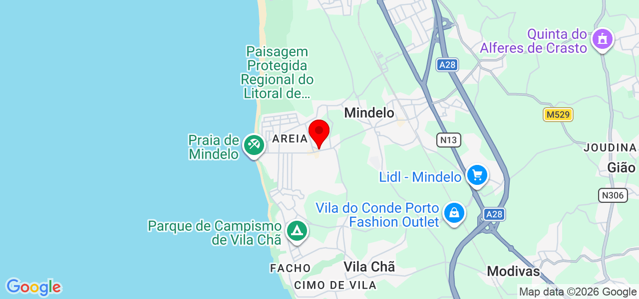 Rute Almeida | Assistente Virtual - Porto - Vila do Conde - Mapa