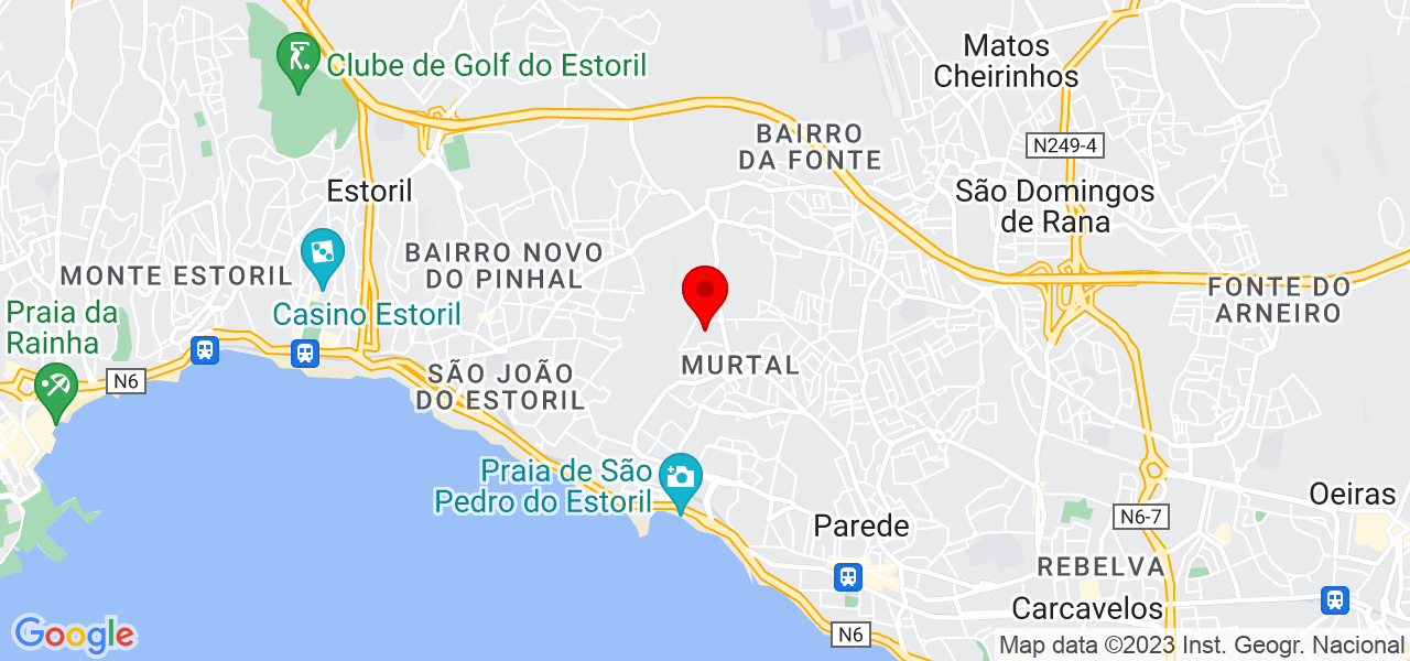 Jean Silva - Lisboa - Cascais - Mapa