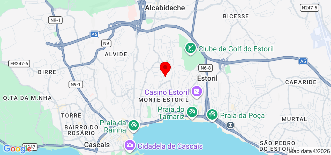 Cristina Alves Castelo | Arquitetura e Design de Interiores - Lisboa - Cascais - Mapa