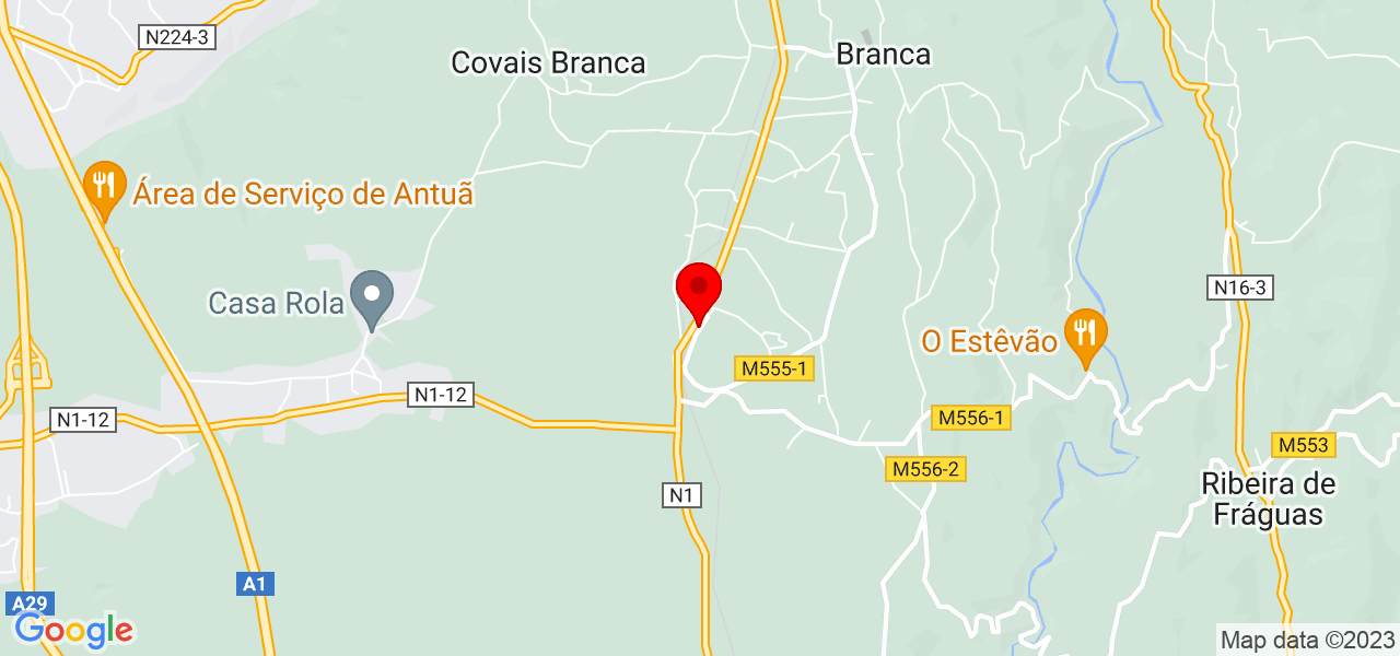 S&eacute;rgio Pereira - Aveiro - Albergaria-a-Velha - Mapa