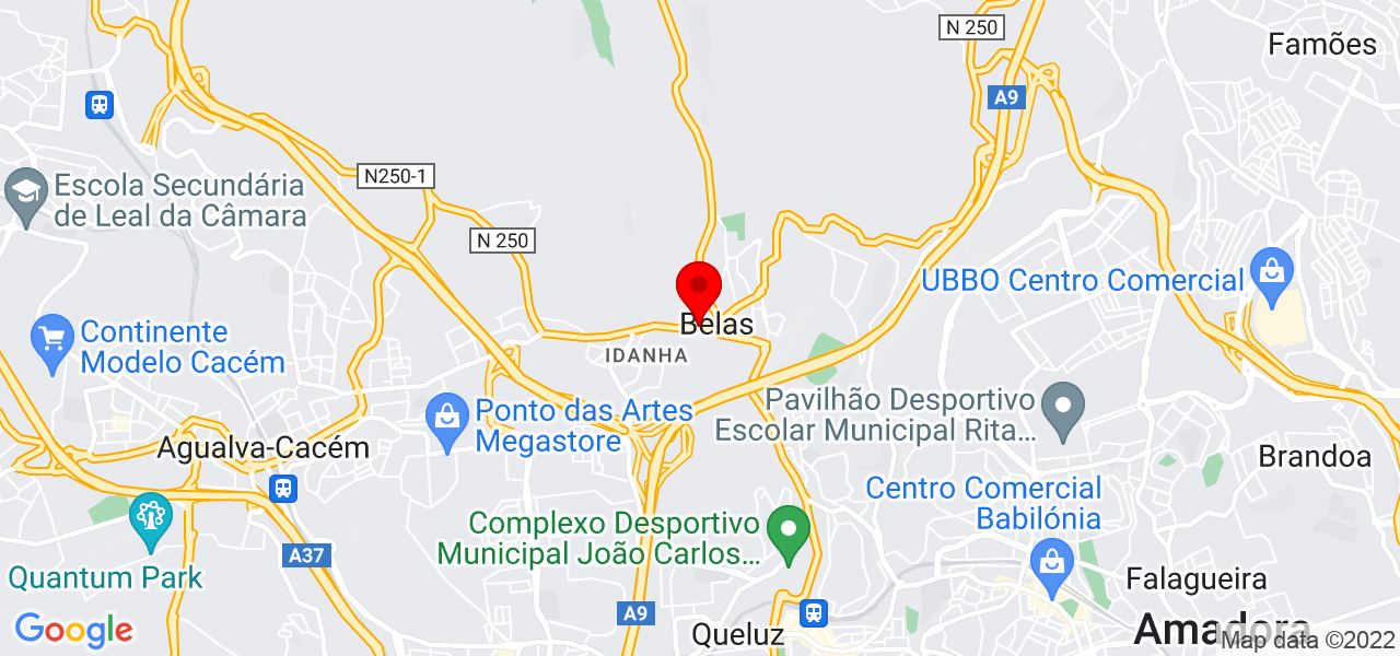 Elizama - Lisboa - Sintra - Mapa