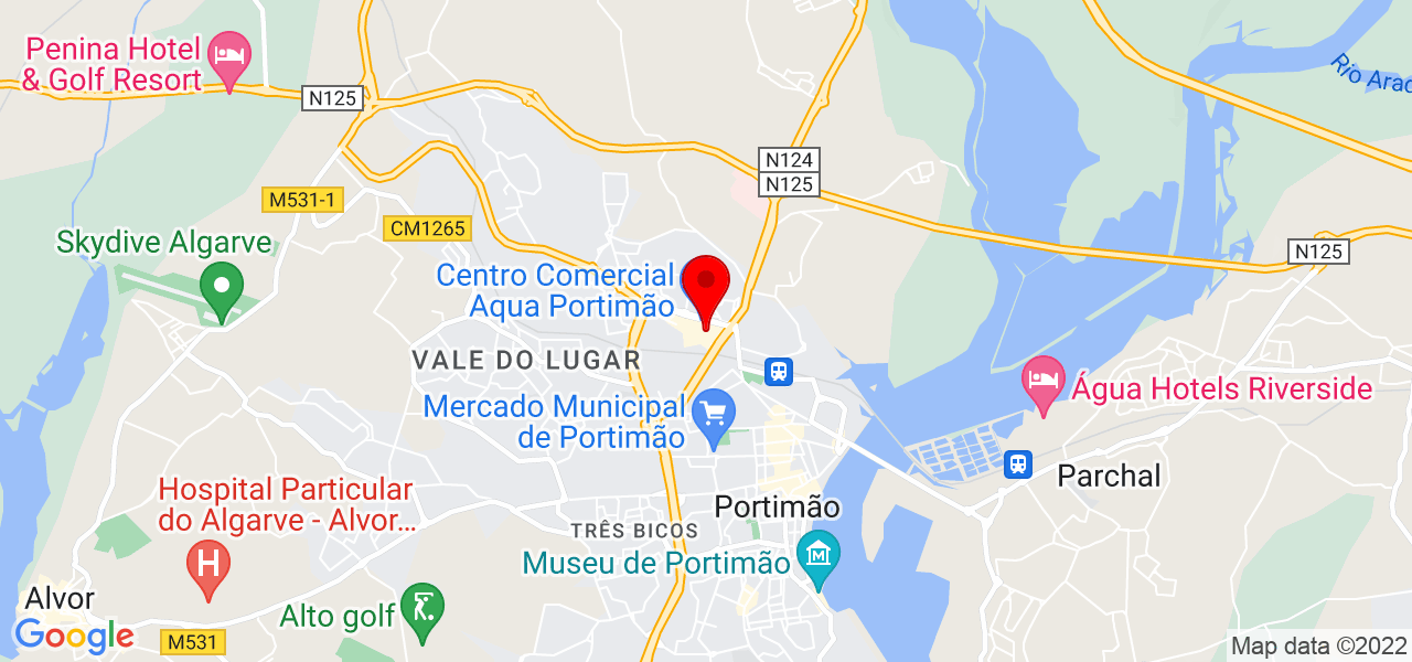 Vilela eletricista - Faro - Portimão - Map