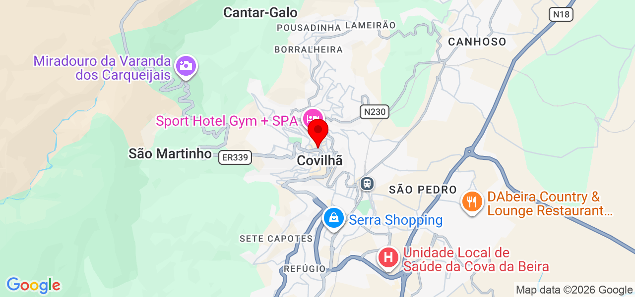 DJ SeiXas - Castelo Branco - Covilhã - Mapa