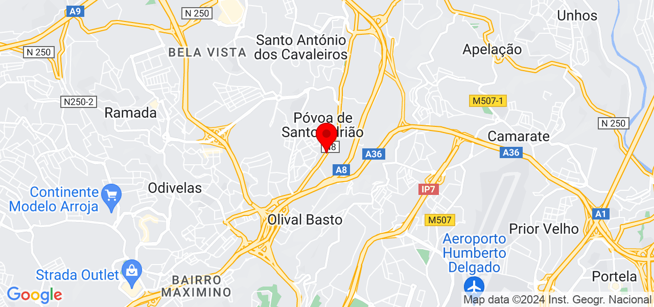 TransPortar - Lisboa - Odivelas - Mapa