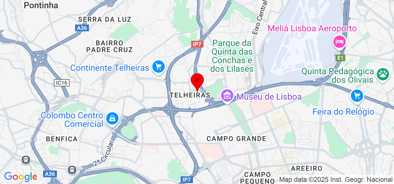 Ana Oliveira - Lisboa - Lisboa - Mapa