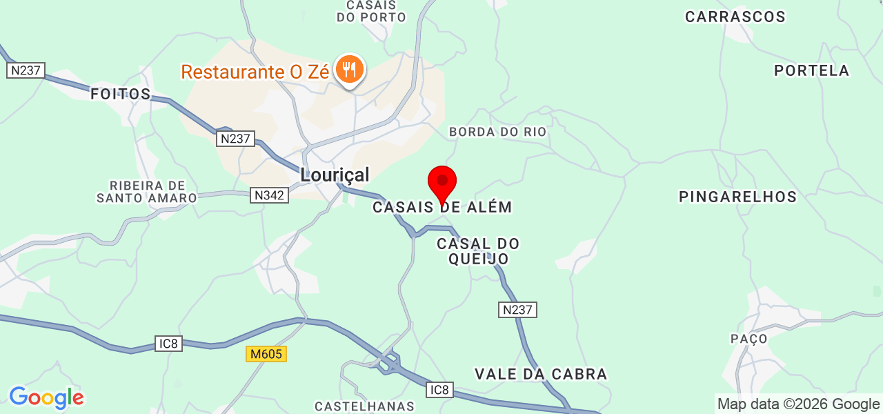 Paulo Oliveira - Leiria - Pombal - Karte