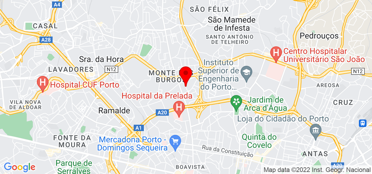 Pedro Mendes - Porto - Porto - Mapa
