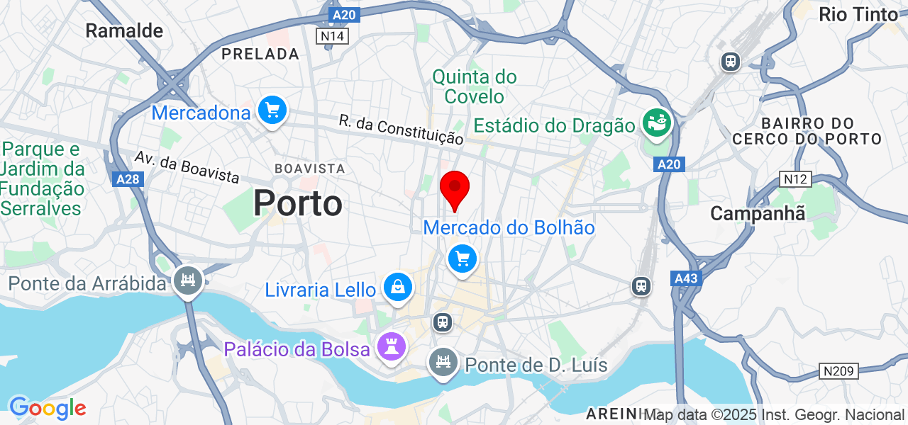 Natalia Falc&atilde;o - Porto - Porto - Map