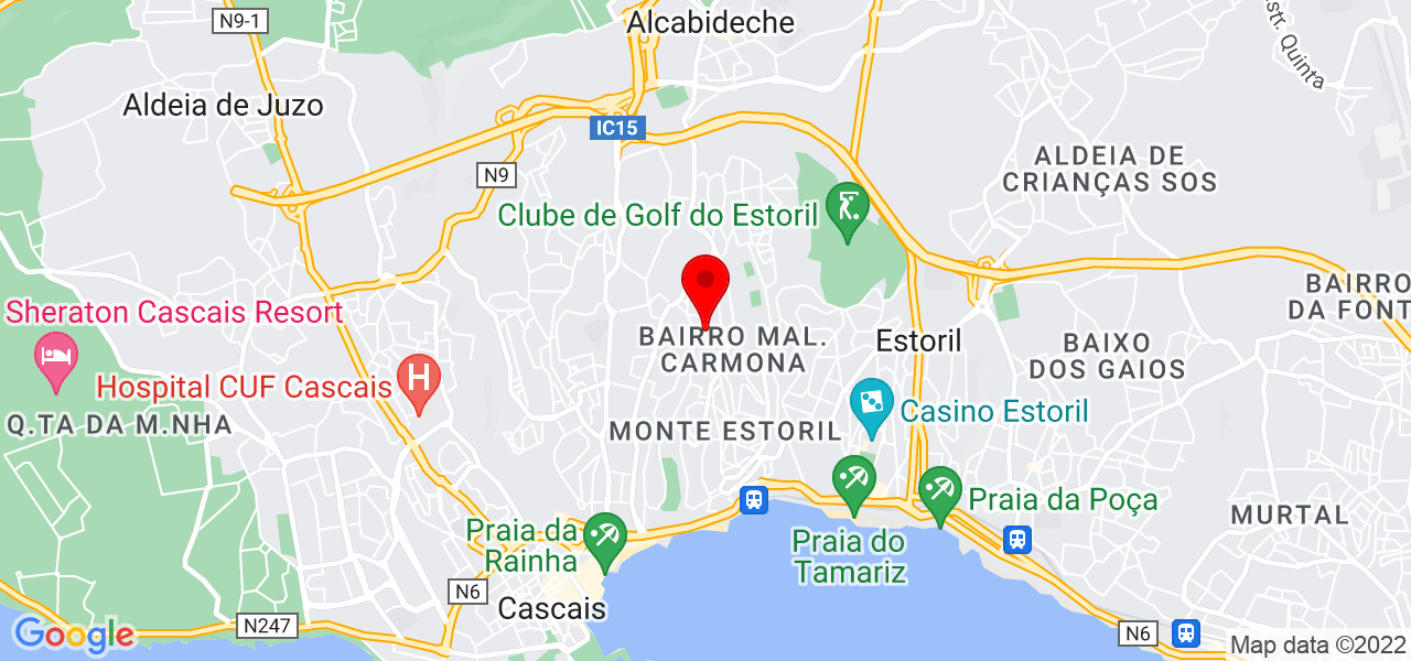 paulo chalabardo - Lisboa - Cascais - Mapa