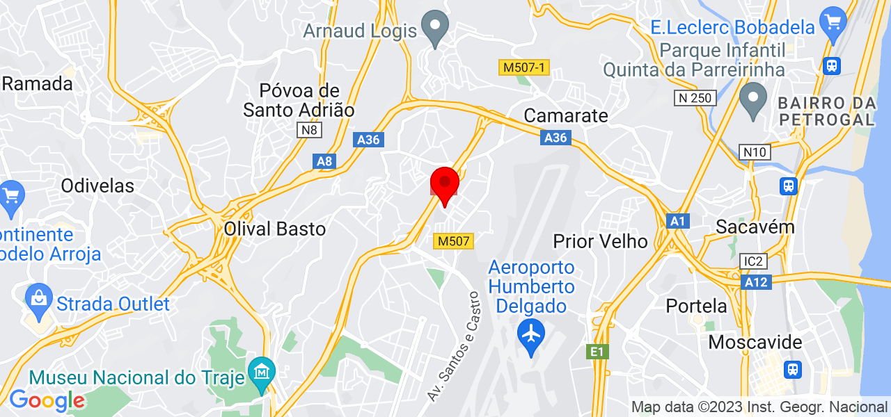 Heróis Zeloso Engineering - Lisboa - Loures - Mapa