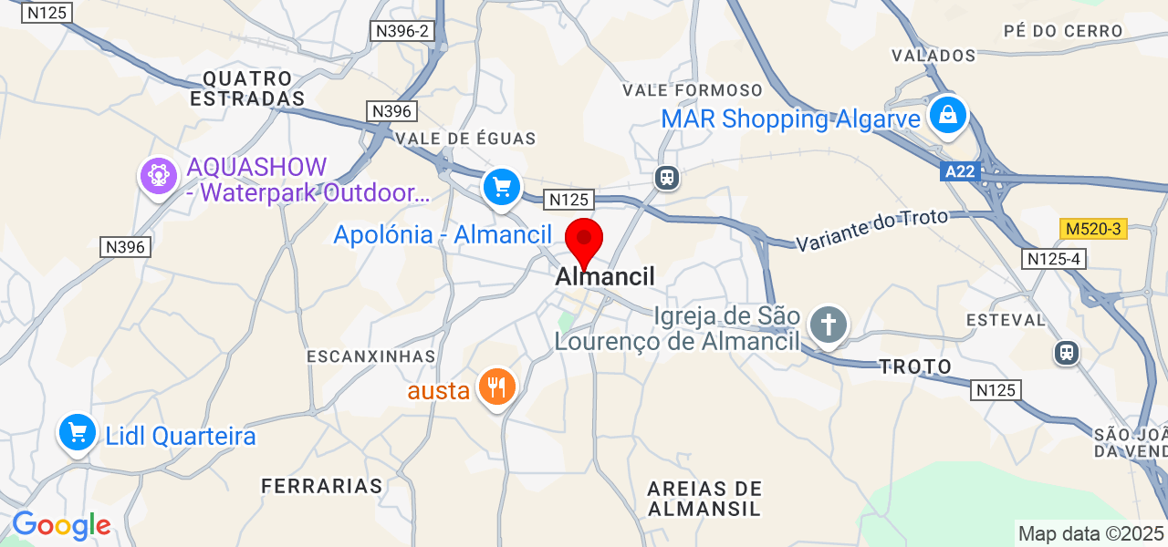 Brião Limpezas - Faro - Loulé - Map