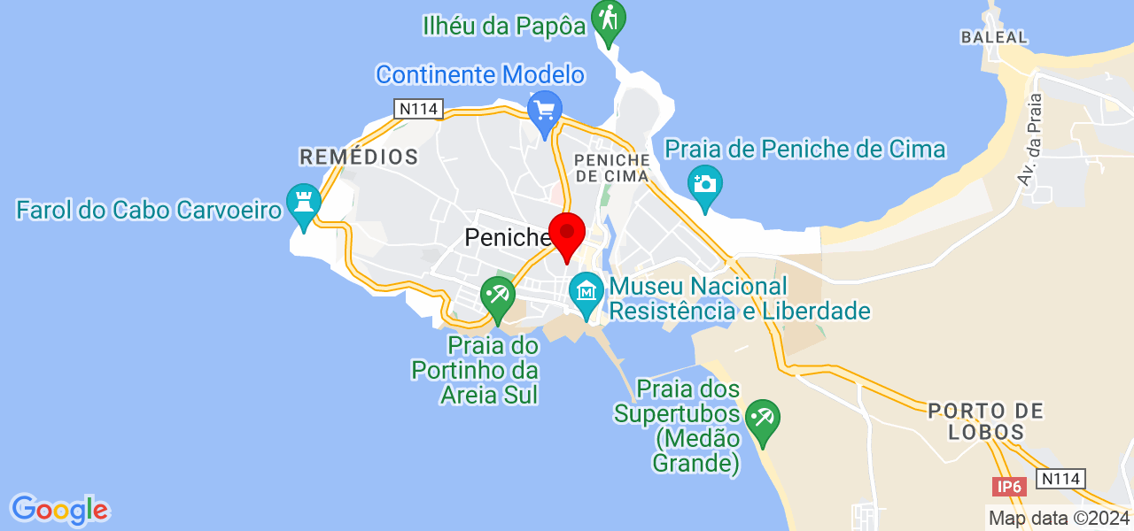 Vanda Cardoso Real Estate - Leiria - Peniche - Mapa