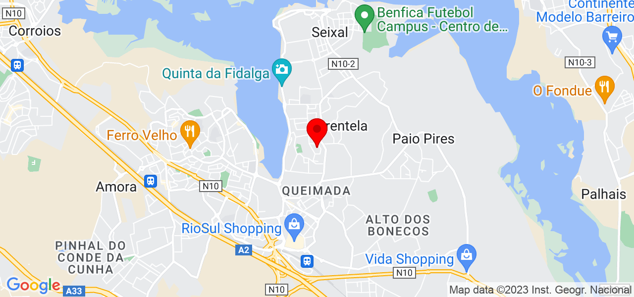 Cleyse - Setúbal - Seixal - Mapa