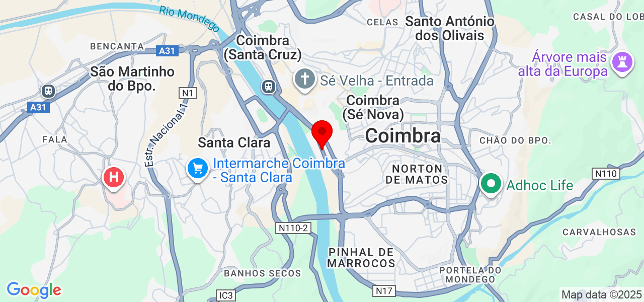 Liliane Melo - Coimbra - Coimbra - Karte