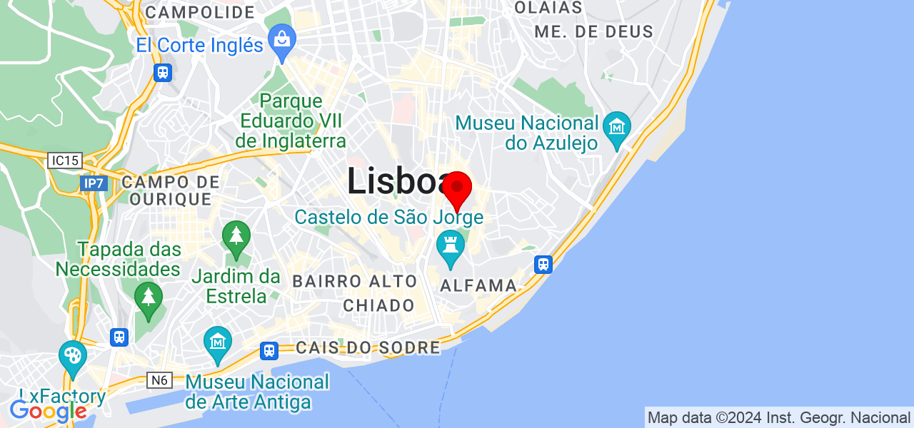Maria Oliveira - Lisboa - Lisboa - Mapa