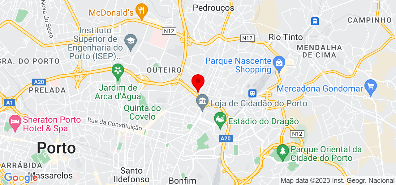 Khaled - Porto - Porto - Mapa