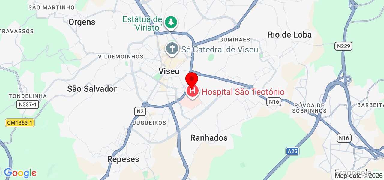 Filipa - Viseu - Viseu - Map