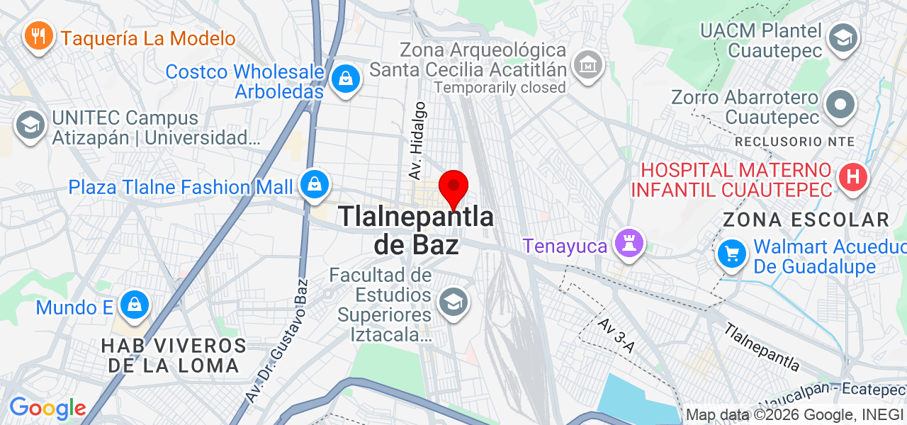 Magvel - México - Tlalnepantla de Baz - Mapa