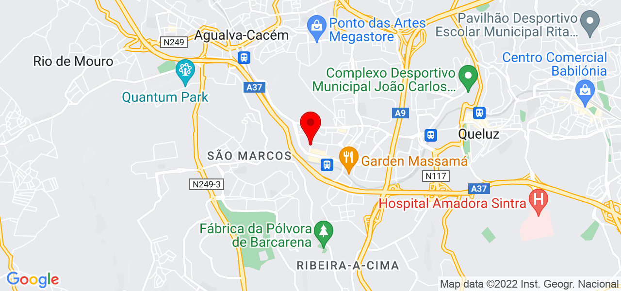 Catarina Palmeira - Lisboa - Sintra - Mapa