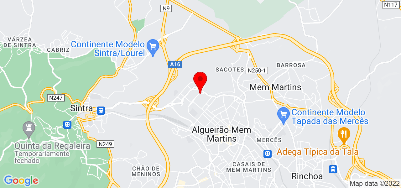 S.S.Solu&ccedil;&atilde;o. - Lisboa - Sintra - Mapa