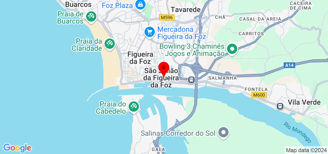Getboost Digital - Coimbra - Figueira da Foz - Map