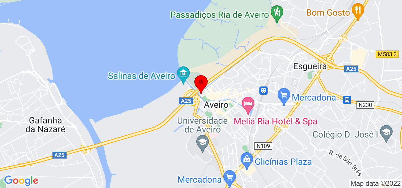 Yasmin Matos - Aveiro - Aveiro - Mapa