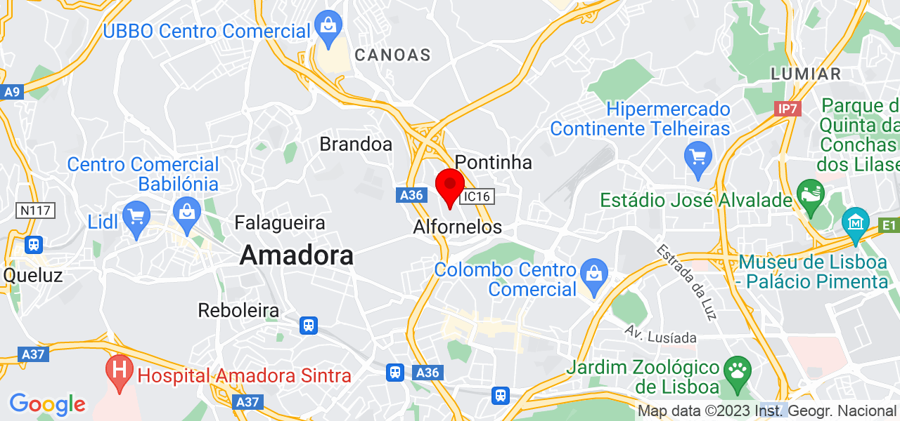 Haitham khatib - Lisboa - Amadora - Mapa
