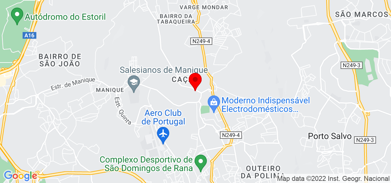Diogo Santana - Lisboa - Cascais - Map