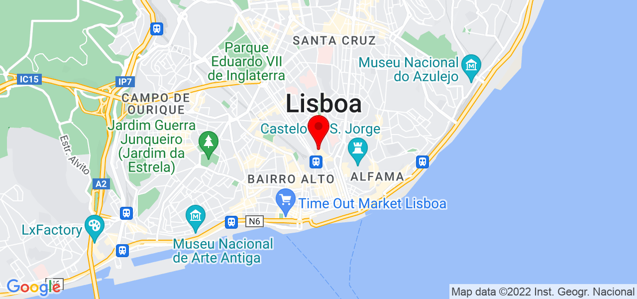Prof. Dr. Carlos Beja - Lisboa - Lisboa - Mapa