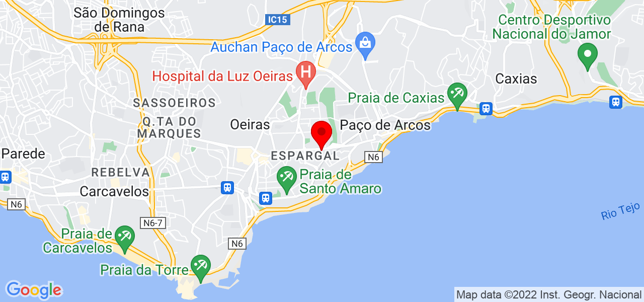 Ele Estofa - Lisboa - Oeiras - Mapa