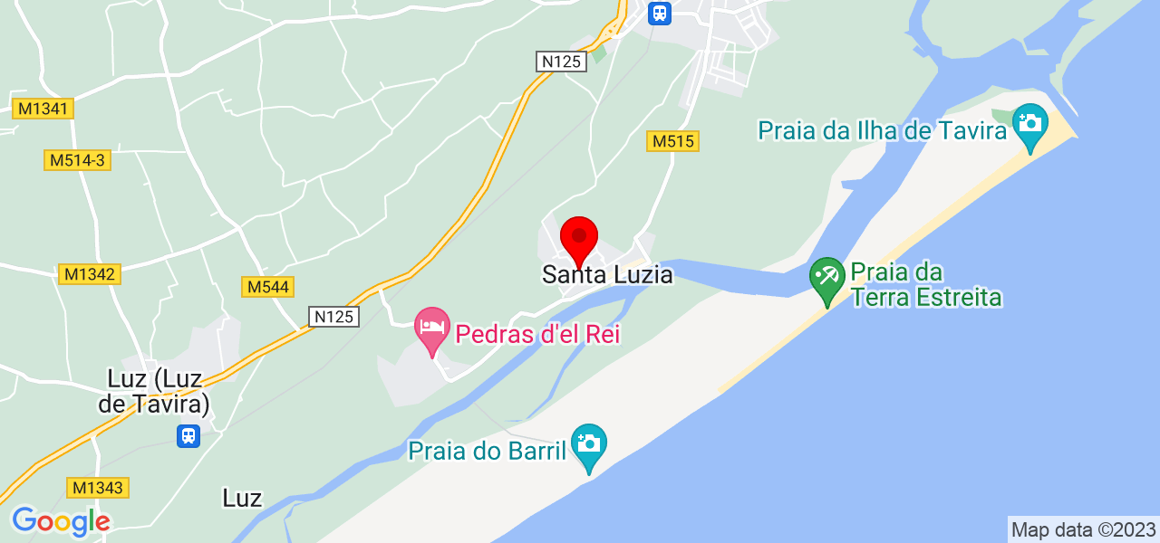 Carina Henrique - Faro - Tavira - Mapa