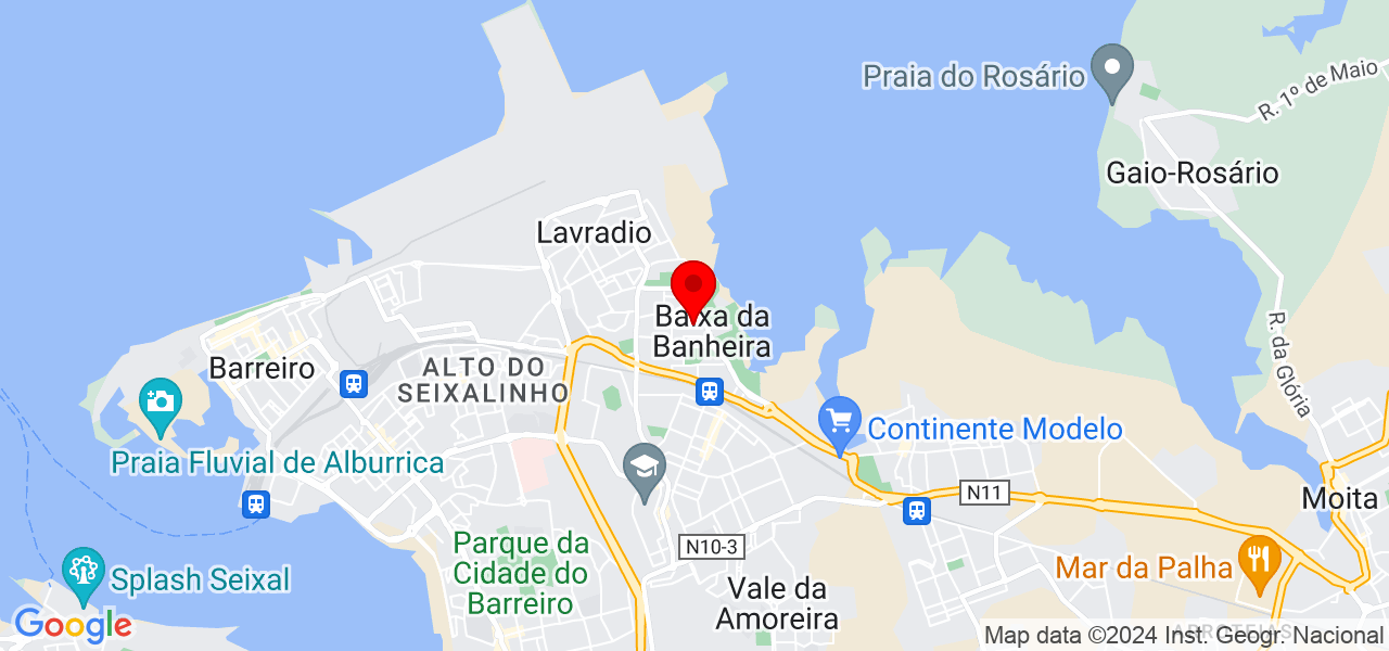 Servem Mais - Setúbal - Moita - Map