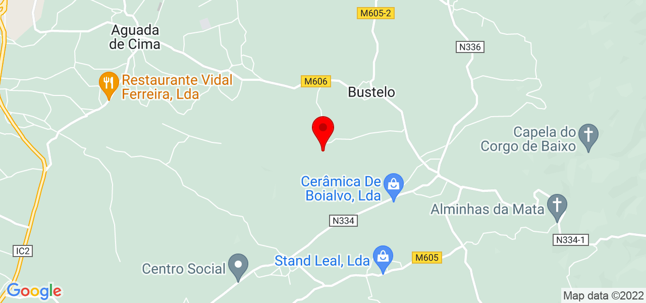 Teresa - Aveiro - Águeda - Mapa