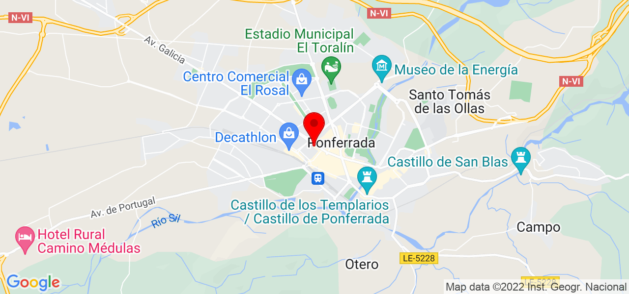 Ismael - Castilla y León - Ponferrada - Mapa