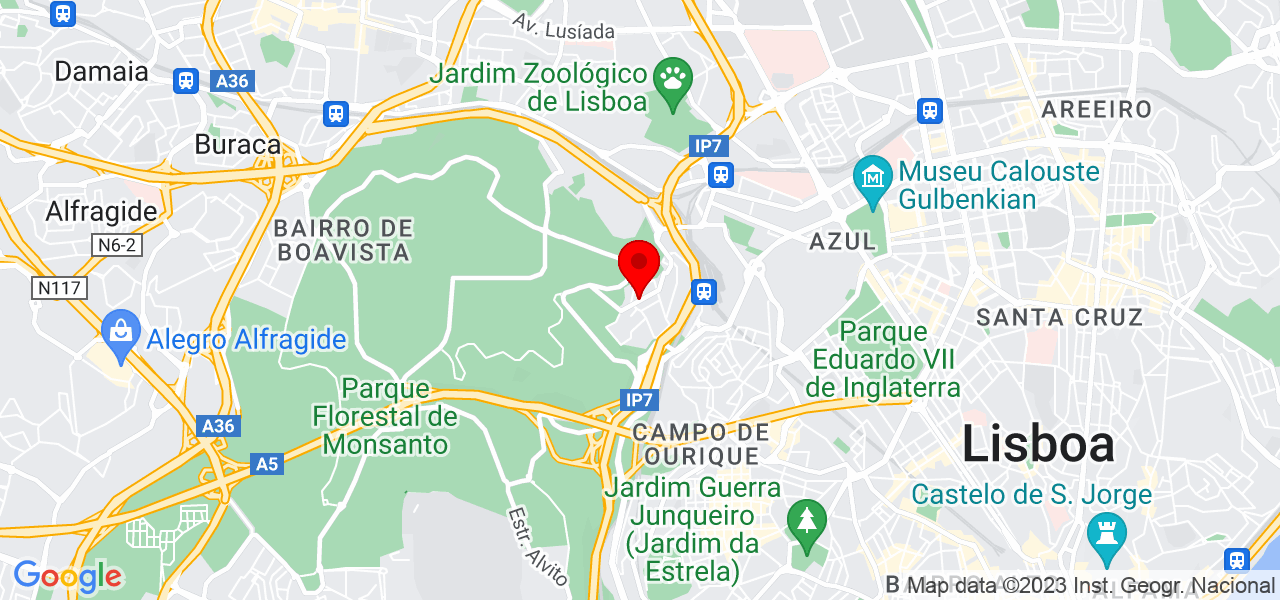Serviços gerais - Lisboa - Lisboa - Mapa