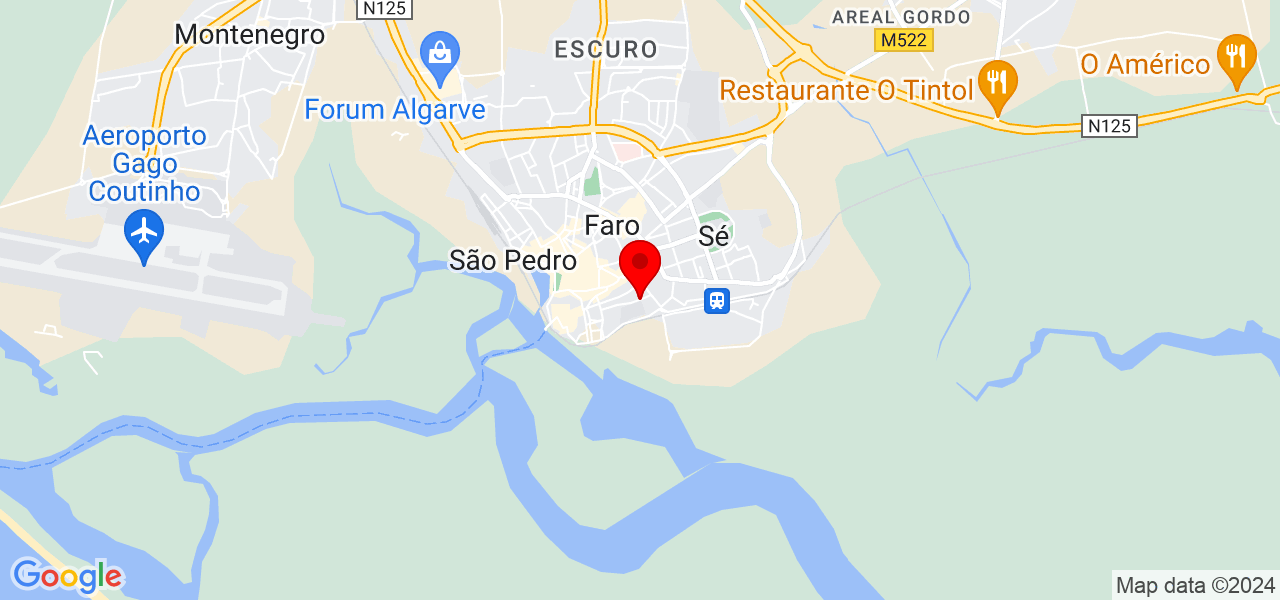 Maria firmo - Faro - Faro - Mapa